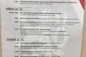 Městské oslavy 100.výročí