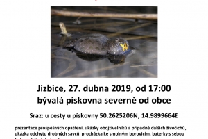 Jizbický písák - exkurze nejen za obojživelníky
