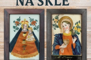 Lidové obrázky na skle