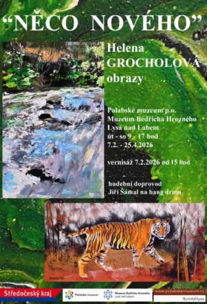 Něco nového - Helena Grocholová obrazy