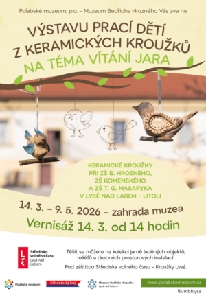Výstava prací dětí z keramických kroužků